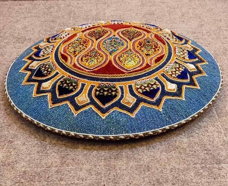  دیوارکوب طرح گل و رویال با معرق فرش 