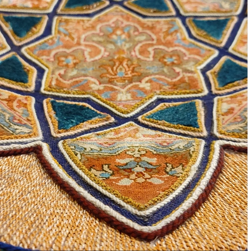  دیوارکوب خیام طرح 2 با معرق فرش 