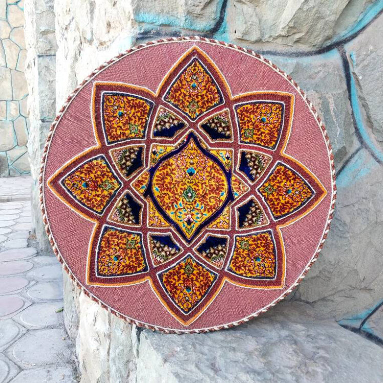 دیوارکوب خیام با معرق فرش